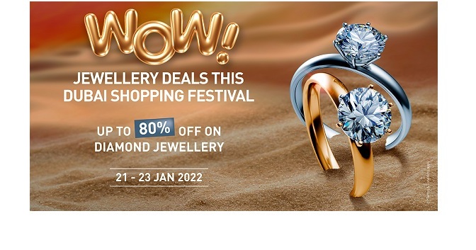 EXCITING OFFERS, UP TO 80% OFF ON SELECT DIAMOND AND PEARL JEWELLERY AWAIT SHOPPERS 