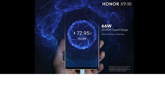 HONOR introduces extremely fast 66W HONOR Supercharge …
